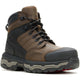 Wolverine Men's Alpha ft 6" Soft Toe Waterproof Infinity System Work Boot - Dark Coffee - W250051 7 / Medium / Brown - Overlook Boots
