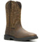 Wolverine Men's Rancher Level Soft Toe Waterproof Pull-On Wellington Western Work Boot - Dark Coffee - W250069 7 / Medium / Coyote - Overlook Boots