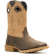 Wolverine Men's Wheatland Soft Toe Pull On Wellington Western Work Boot - Coyote - W260003 7 / Medium / Dark Brown - Overlook Boots