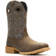Wolverine Men's Wheatland Steel Toe Pull On Wellington Western Work Boot - Titanium - W261049 7 / Medium / Brown - Overlook Boots