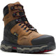 Wolverine Men's Alpha Ft 8" Composite Toe Waterproof Infinity System MetGuard Carbonmax Work Boot - Dark Tan - W261059 7 / Medium / Dark Tan - Overlook Boots
