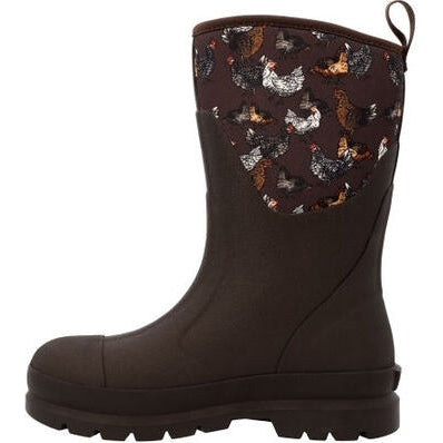 Muck Women's Chore Mid Waterproof Work Boot -Brown- WCHM9CK  - Overlook Boots