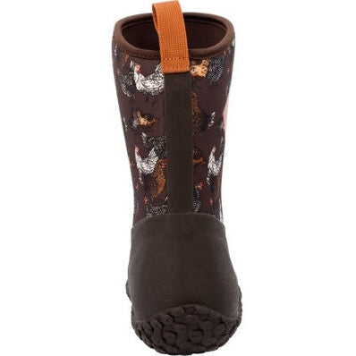 Muck Women's Muckster II Mid Waterproof Ankle Work Boot -Brown- WM29CK  - Overlook Boots