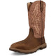 Twisted X Women's UltraLite X 11" Composite Toe Pull On Western Work Boot - Tobacco Brown - WULN004 - Overlook Boots