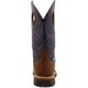 Twisted X Women's CellStretch 11" Alloy Toe Waterproof Western Work Boot - Brown & Navy - WXBAW01 - Overlook Boots