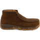 Twisted X Women's CellStretch Composite Toe Chukka Driving Work Boot - Distressed Saddle - WXCC001 5.5 / Medium / Tobacco - Overlook Boots