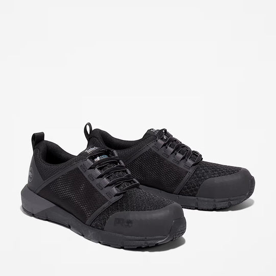 Timberland Pro Women's Radius Comp Toe Sneaker Work Shoe - Black - TB1A283H001 - Overlook Boots