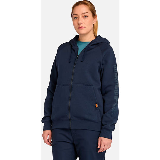 Timberland Pro Hood Honcho Sport Sudadera con Capucha para Mujer - Azul Marino - TB0A5X8K019