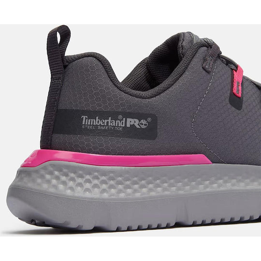 Timberland PRO Women's Intercept Steel Toe Slip Resistant Sneaker Work Shoe - Grey - TB0A5SVZEOT - Overlook Boots