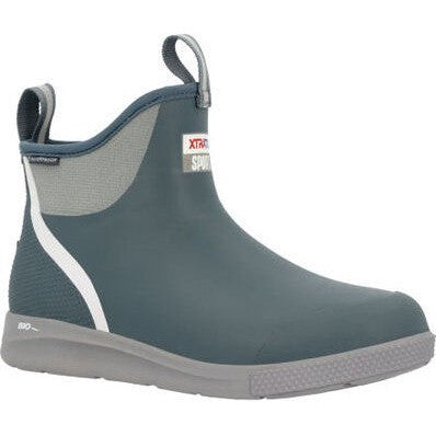 Xtratuf Men's Ankle 6" Waterproof Sport Deck Boot - Blue - XADSM201 7 / Medium / Blue - Overlook Boots
