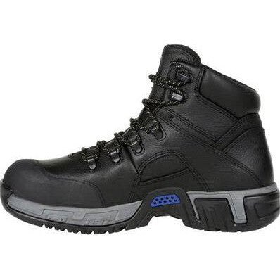 Michelin Hydroedge Bota de Trabajo para Hombre, 6 Pulgadas, Impermeable, Punta de Acero, Resistente a Perforaciones - Negro - XHY866 - Imagen 3
