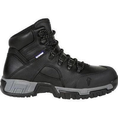 Michelin Hydroedge Bota de Trabajo para Hombre, 6 Pulgadas, Impermeable, Punta de Acero, Resistente a Perforaciones - Negro - XHY866 - Imagen 2