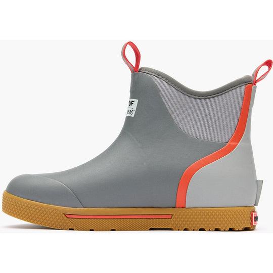 Xtratuf Men's Wheelhouse 6" Soft Toe Waterproof Ankle Deck Work Boot -Grey- XMW102 - Overlook Boots