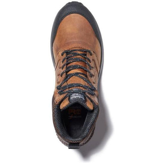 Timberland PRO Men's Reaxion Soft Toe Waterproof Work Boot - Brown - TB1A27BG214 - Overlook Boots