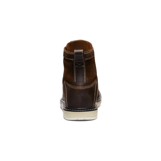 Keen Men's San Jose 6" Soft Toe Slip Resistant Work Boot - Coffee Bean - 1027119 - Overlook Boots