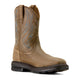 Ariat Men's Sierra Shock Shield 10" Steel Toe Western Work Boot - Brown Bomber - 10077013 - Overlook Boots