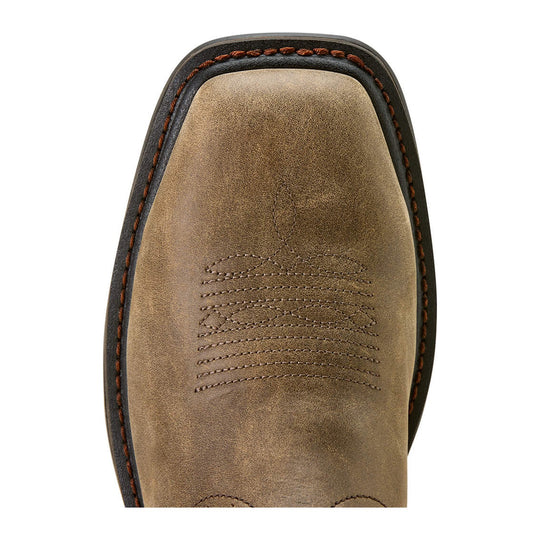 Ariat Men's Sierra Shock Shield 10" Steel Toe Western Work Boot - Brown Bomber - 10077013 - Overlook Boots