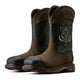 Ariat Men's WorkHog Full Boar 11" Composite Toe Waterproof Western Work Boot - Brown - 10082161 - Overlook Boots