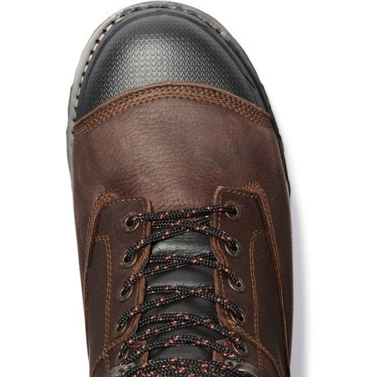 Timberland PRO Men's Boondock 8" Composite Toe Waterproof 1000G Insulated Work Boot - Brown - TB1A128P214 - Overlook Boots