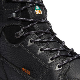 Timberland PRO Men's Endurance EV CSA 8" Composite Toe Waterproof Met Guard Work Boot - Black - TB0A63V6W02 - Overlook Boots