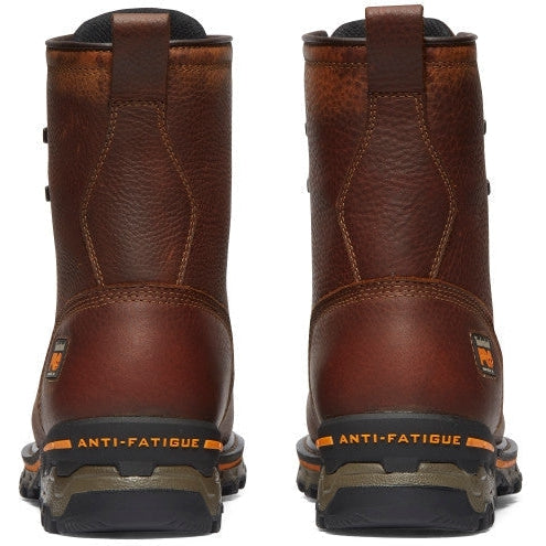 Timberland Pro Men's Boondock 8" Composite Toe Waterproof Work Boot - Brown - TB11112A210 - Overlook Boots