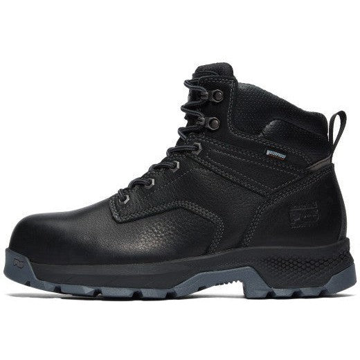 Timberland PRO Men's Titan EV 6" Composite Toe Waterproof Work Boot - Black - TB1A42GN001 - Overlook Boots