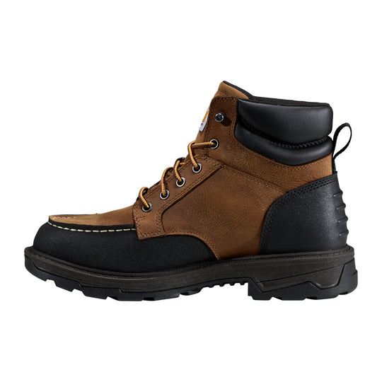 Carhartt Men's Hamilton 6" Waterproof Composite Moc Toe Work Boot - Brown - FL6334-M - Overlook Boots