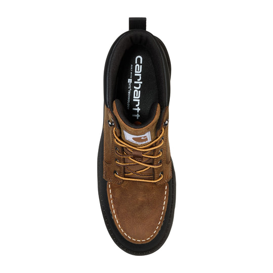 Carhartt Men's Hamilton 6" Waterproof Composite Moc Toe Work Boot - Brown - FL6334-M - Overlook Boots