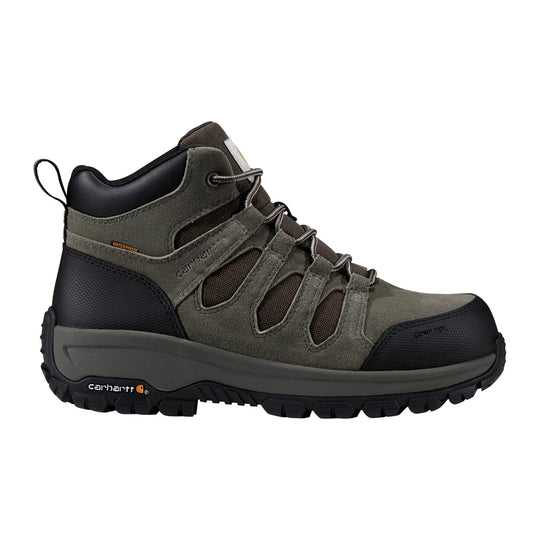 Carhartt Men's Dearborn Mid Waterproof Composite Toe Work Boot - Greige - FZ5384-M - Overlook Boots
