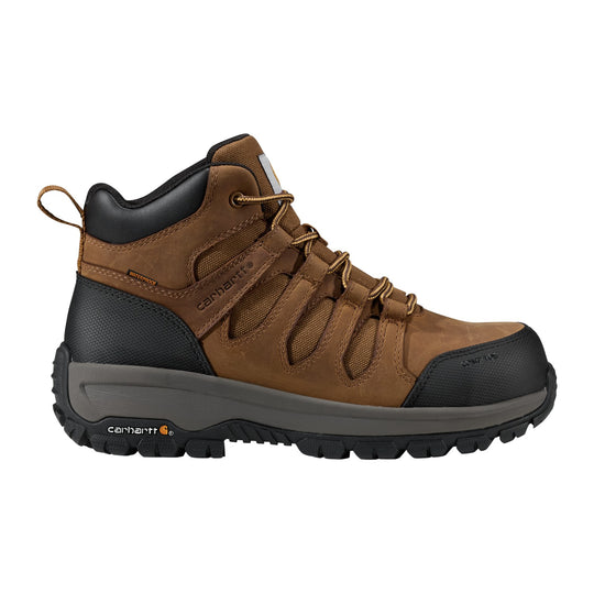Carhartt Men's Dearborn Mid Waterproof Composite Toe Work Boot - Brown - FZ5385-M - Overlook Boots