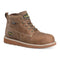 Carolina Men's Socket 5" EZ-ON Aluminum Toe Waterproof Work Boot - Brown - CA2572 8 / Medium / Brown - Overlook Boots