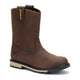 Cat Men's 247 10" Soft Toe Wellington Work Boot - Dark Brown - P51124 6 / Medium / Dark Brown - Overlook Boots