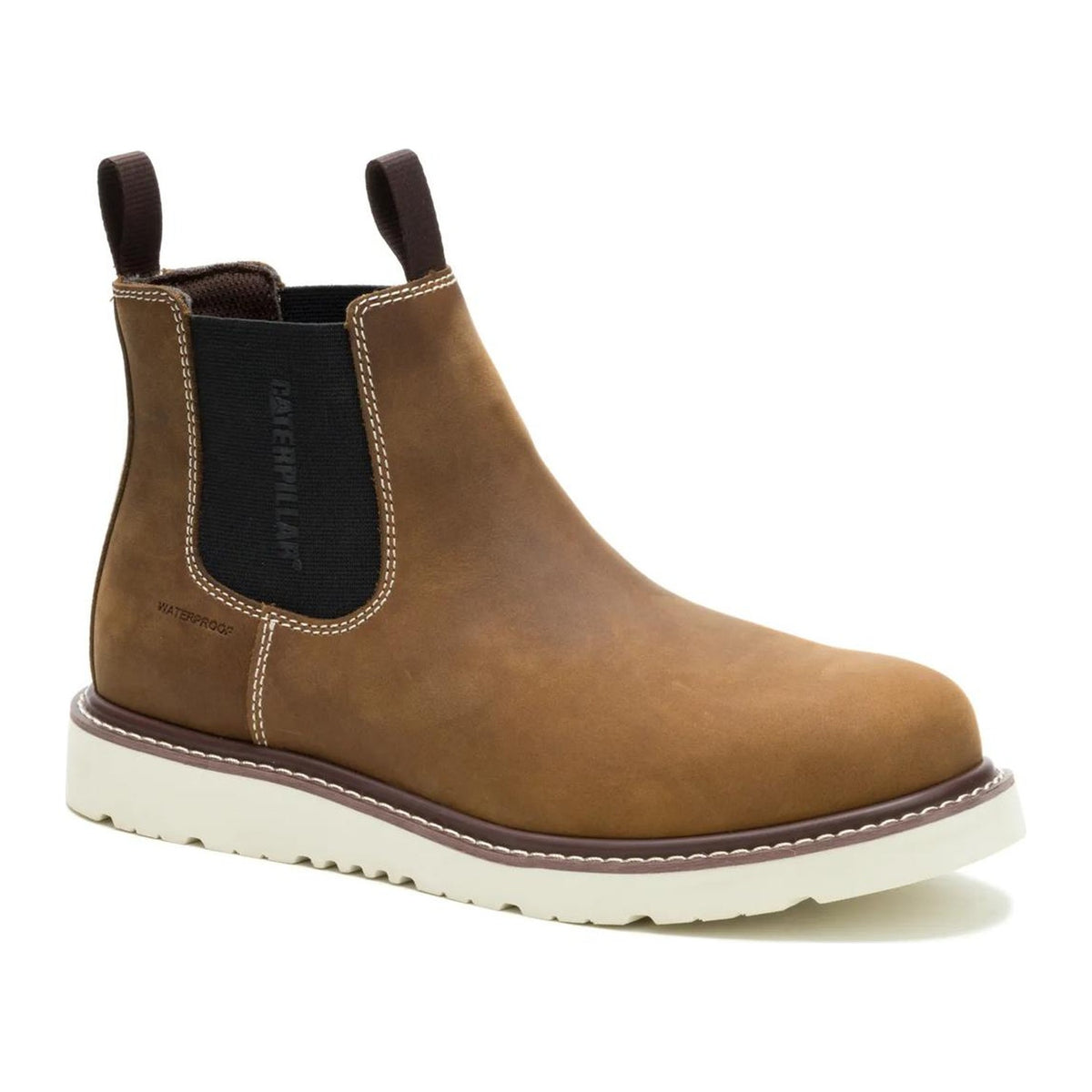Cat Men's Reclaimer Wedge Soft Toe Waterproof Chelsea Work Boot - Pyramid - P51125 6 / Medium / Pyramid - Overlook Boots