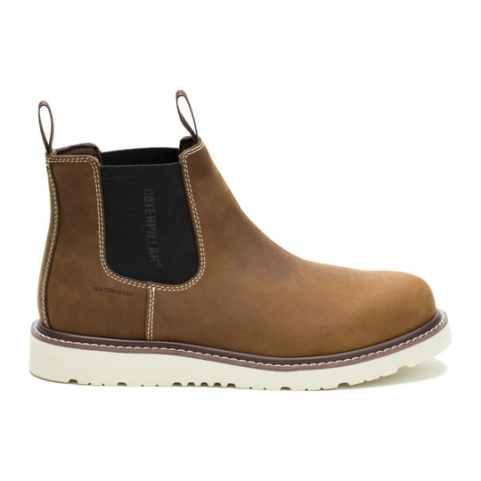 Cat Men's Reclaimer Wedge Soft Toe Waterproof Chelsea Work Boot - Pyramid - P51125 - Overlook Boots