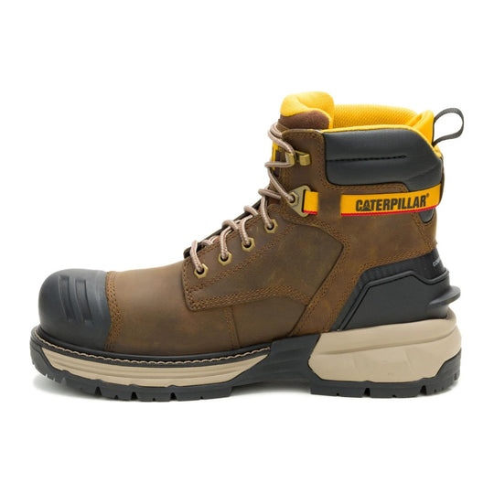 Cat Men's Excavator Power Spring 6" Composite Toe Waterproof Work Boot - Pyramid - P91826 - Overlook Boots