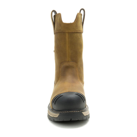 Cat Men's Excavator Power Spring Composite Toe Waterproof Wellington Work Boot - Pyramid - P91832 - Overlook Boots