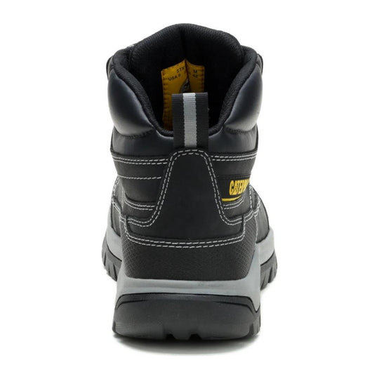 Cat Men's Brickline Steel Toe Waterproof Work Boot - Black - P91873 - Overlook Boots