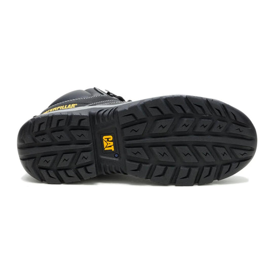 Cat Men's Brickline Steel Toe Waterproof Work Boot - Black - P91873 - Overlook Boots