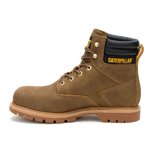 Cat Men's Second Shift USA 6" Steel Toe Waterproof Work Boot - Pyramid - P91875 - Overlook Boots