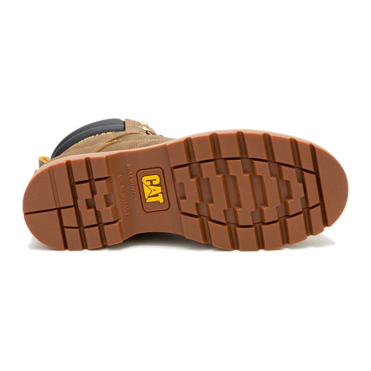 Cat Men's Second Shift USA 6" Steel Toe Waterproof Work Boot - Pyramid - P91875 - Overlook Boots