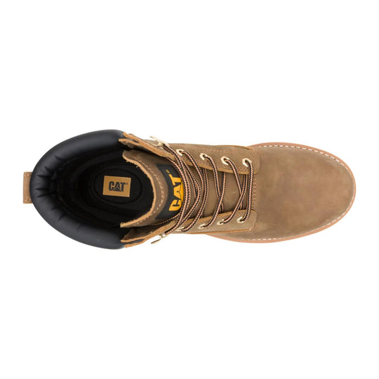 Cat Men's Second Shift USA 6" Steel Toe Waterproof Work Boot - Pyramid - P91875 - Overlook Boots