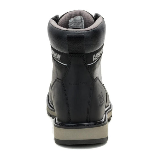 Cat Men's 247 6" Steel Toe Work Boot - Black - P91883 - Overlook Boots