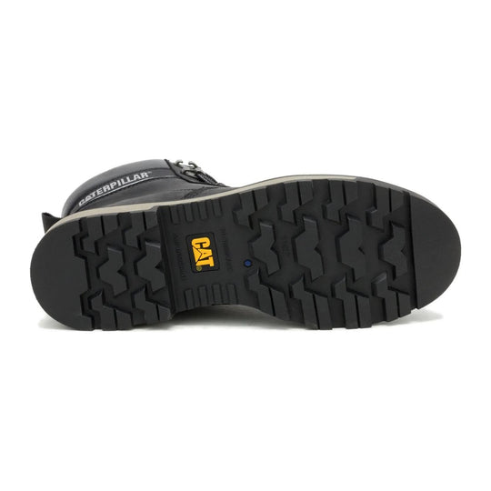 Cat Men's 247 6" Steel Toe Work Boot - Black - P91883 - Overlook Boots