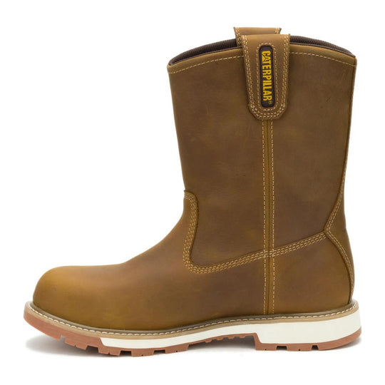 Cat Men's 247 10" Steel Toe Wellington Work Boot - Pyramid - P91886 - Overlook Boots