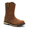 Cat Men's 247 10" Steel Toe Wellington Work Boot - Dark Brown - P91887 6 / Medium / Dark Brown - Overlook Boots