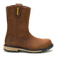 Cat Men's 247 10" Steel Toe Wellington Work Boot - Dark Brown - P91887 - Overlook Boots