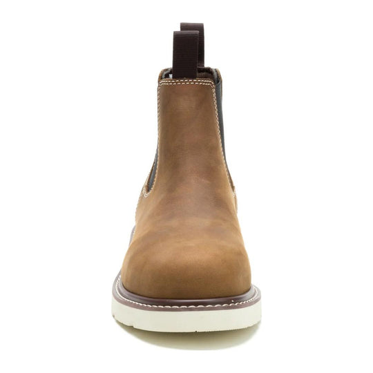 Cat Men's Reclaimer Wedge Steel Toe Waterproof Chelsea Work Boot - Pyramid - P91897 - Overlook Boots
