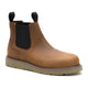 Cat Men's Reclaimer Wedge Steel Toe Waterproof Chelsea Work Boot - Dark Brown - P91898 6 / Medium / Dark Brown - Overlook Boots