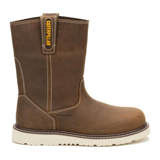 Cat Men's Reclaimer Wedge 10" Steel Toe Waterproof Wellington Work Boot - Pyramid - P91900 - Overlook Boots