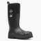 Muck Chore Classic Tall USA Bota de Trabajo para Hombre, Impermeable, Punta de Acero - Negro - CHSUS00